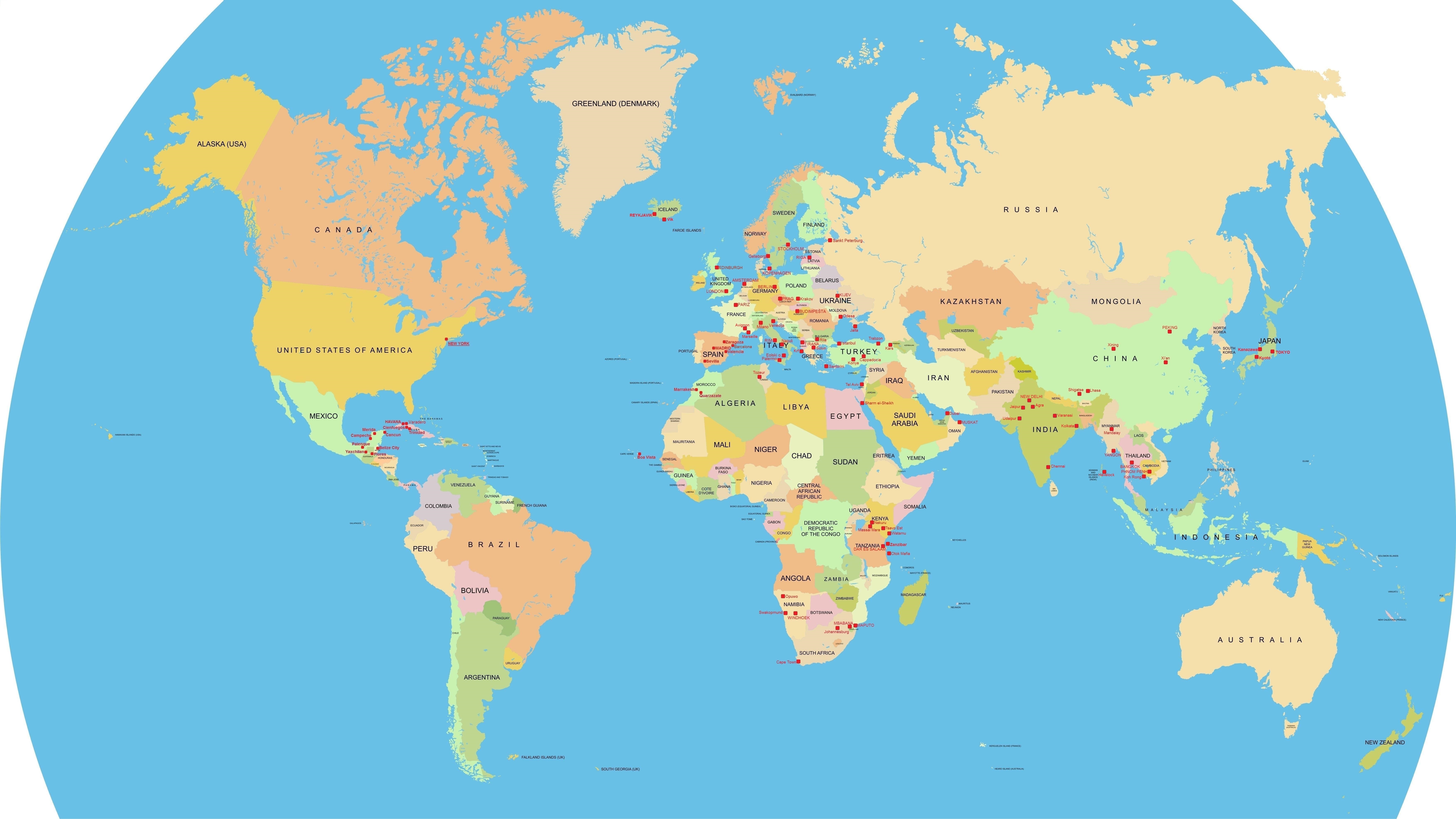  Karta Svijet Karta 